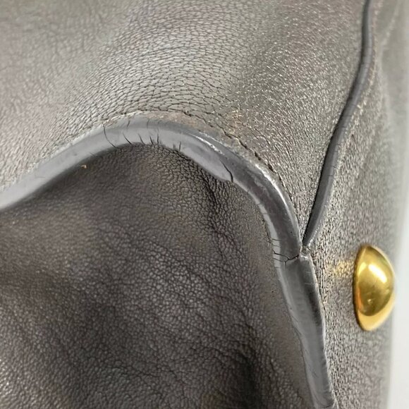 YVES SAINT LAURENT Cavas chic Tote Bag 2WAY Bag Shoulder Bag Hand Bag - Picture 12 of 14